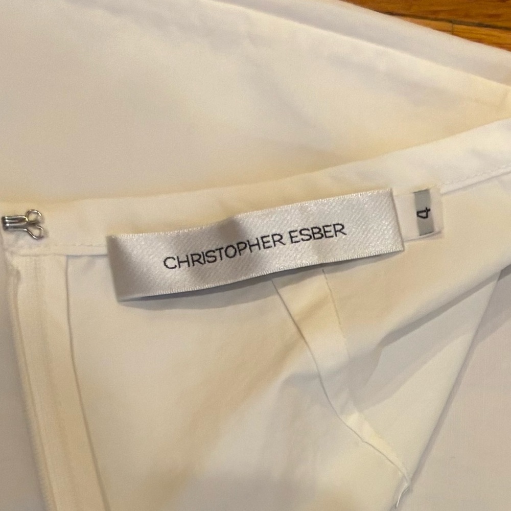 Christopher Esber Loophole Tie Skirt - Picture 8 of 13